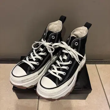 컨버스 ALL STAR 블랙 하이컷 스니커즈