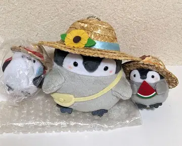 코우펜짱, 더운데 외출하다니 대단하네요! 마스코트 3종