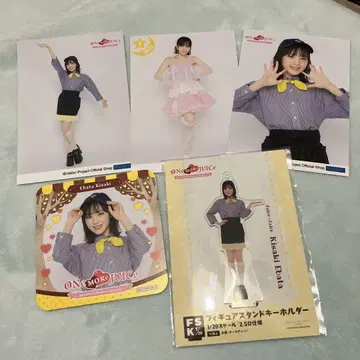 Juice=Juice 에바타 히메 피규어 스탠드 키링 코스터 외