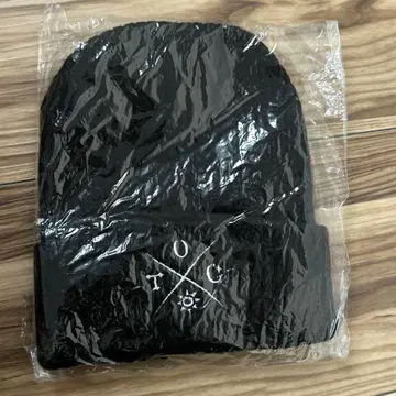 미개봉! TOC 자수 로고 비니 니트 모자