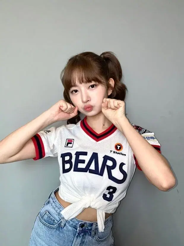 아이브 ive 레이 두산 베어스 친필 싸인볼
