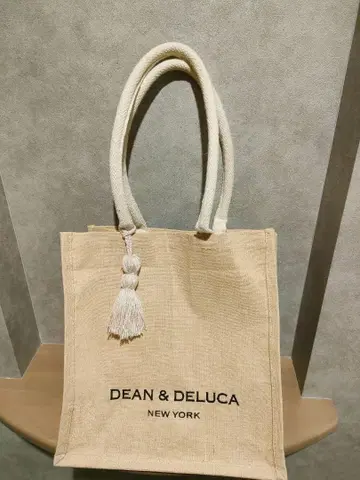 DEAN & DELUCA 주트 백