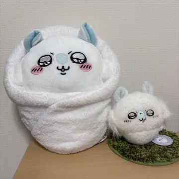 택 포함 새상품 치이카와 (먼작귀) 모몽가 봉제 인형 2개 세트