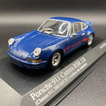 미니 챔프스 1/43 포르쉐 911 카레라 RSR 2.8 블루