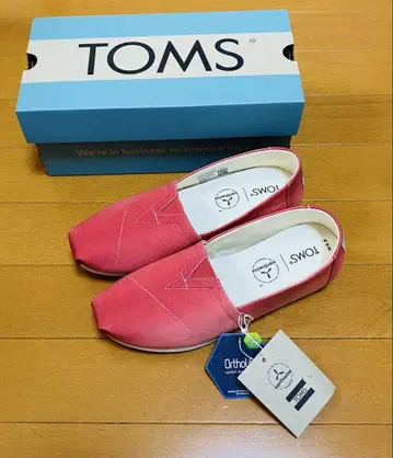 TOMS 슬립온 핑크 Alpargata 톰스 36 22.5