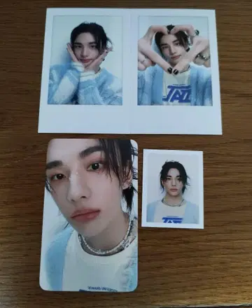 스키즈 도서 국내 펜미 트레이딩 카드 폴라로이드 현진
