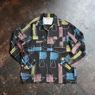 그루빈 하이 25SS 50s 셔츠 ATOMIC 3XL