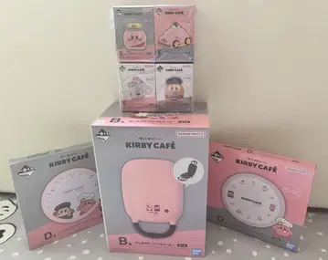 커비 제일복권 B상 와플 메이커 D상 플레이트 E상 마그넷
