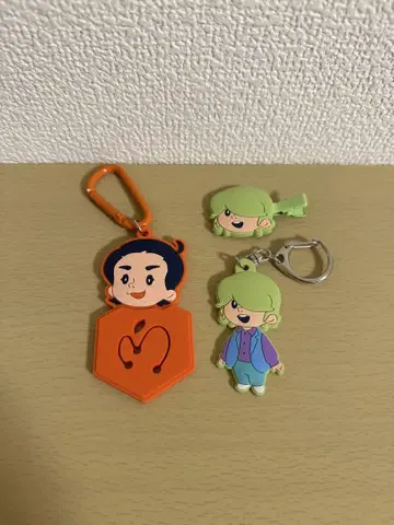 미세스 키링, 헤어 클립, 파우치 세트