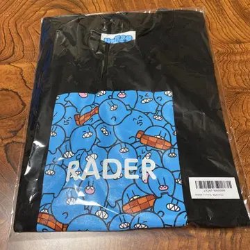 RADER 티셔츠 BLACK L 사이즈