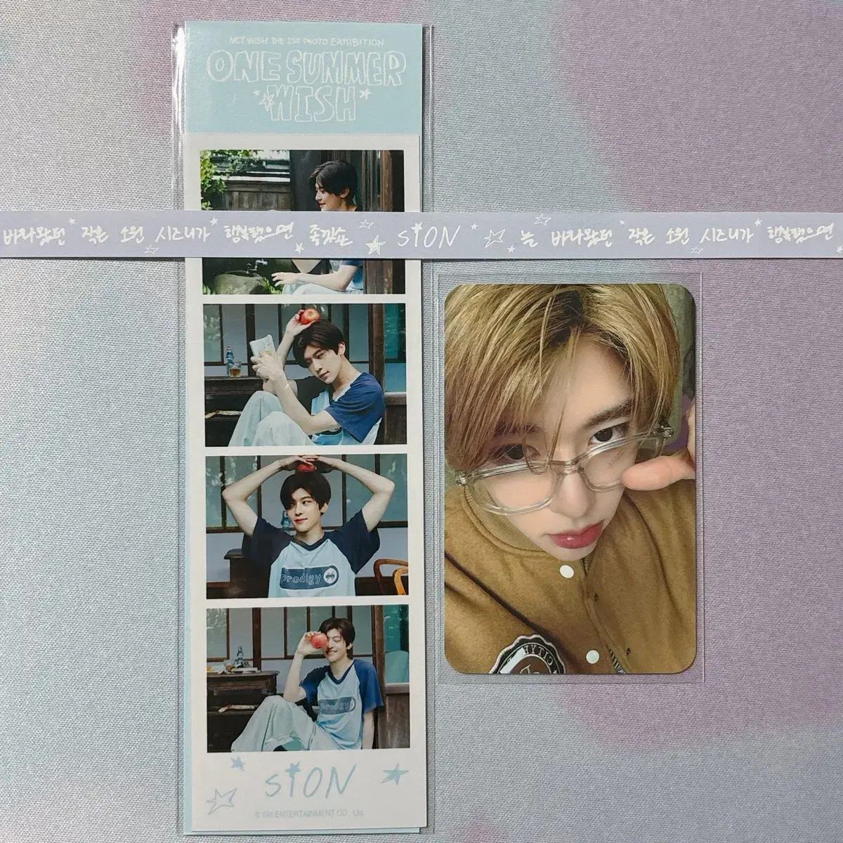 NCT WISH POPUP フォトブック シオン　写真展　E506 NCT WISH POPUP フォトブック シオン写真展E506