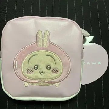 치이카와 토끼 스퀘어 파우치 피치 복숭아 쇼미도