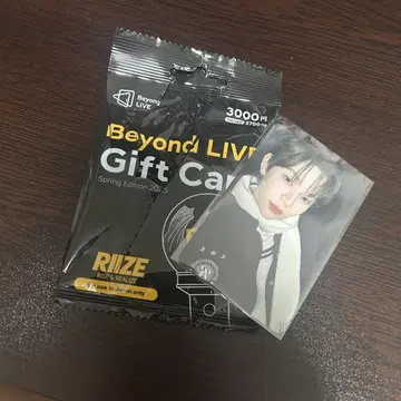 RIIZE 쇼타로 트레이딩 카드 beyond live
