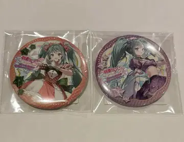 세가 럭키 쿠지 하츠네 미쿠 러브 앤 베리 캔뱃지