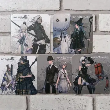 스퀘어 에닉스 카페 NieR Reincarnation 코스터