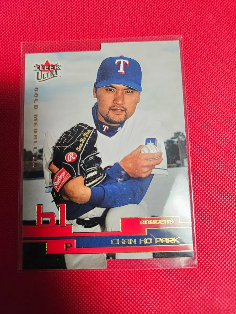 박찬호 2003 Fleer Ultra 골드 메달리언 다이컷 카드