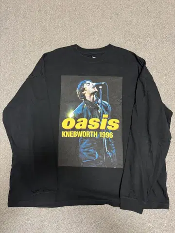 oasis 롱 T