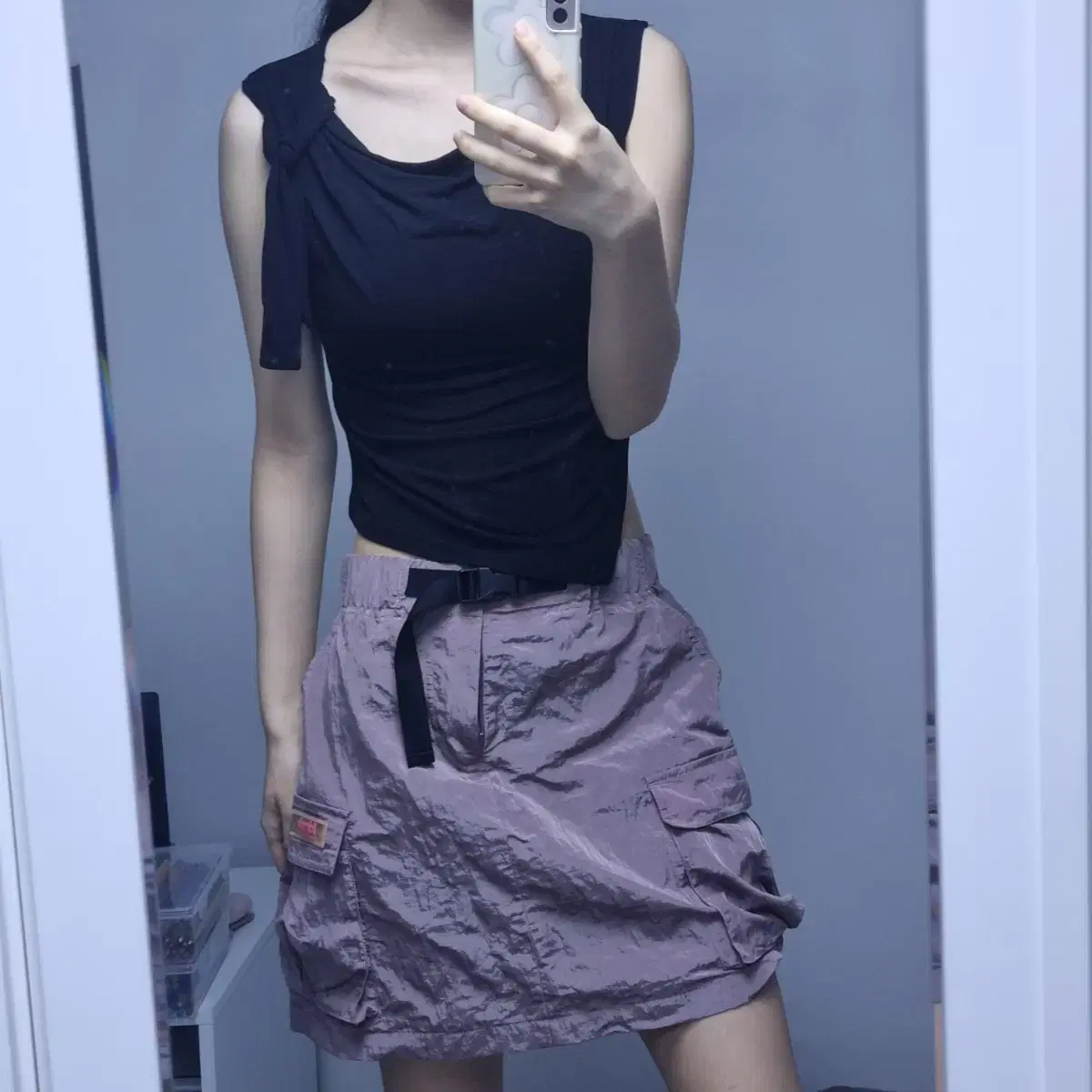 KIRSH | 키르시 Kirsh Pocket Nylon Skirt KIRSH POCKET SKIRT