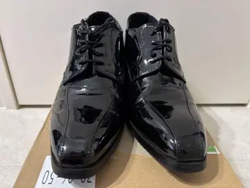신랑 신발] 웨딩 슈즈 시크릿 힐 에나멜 블랙