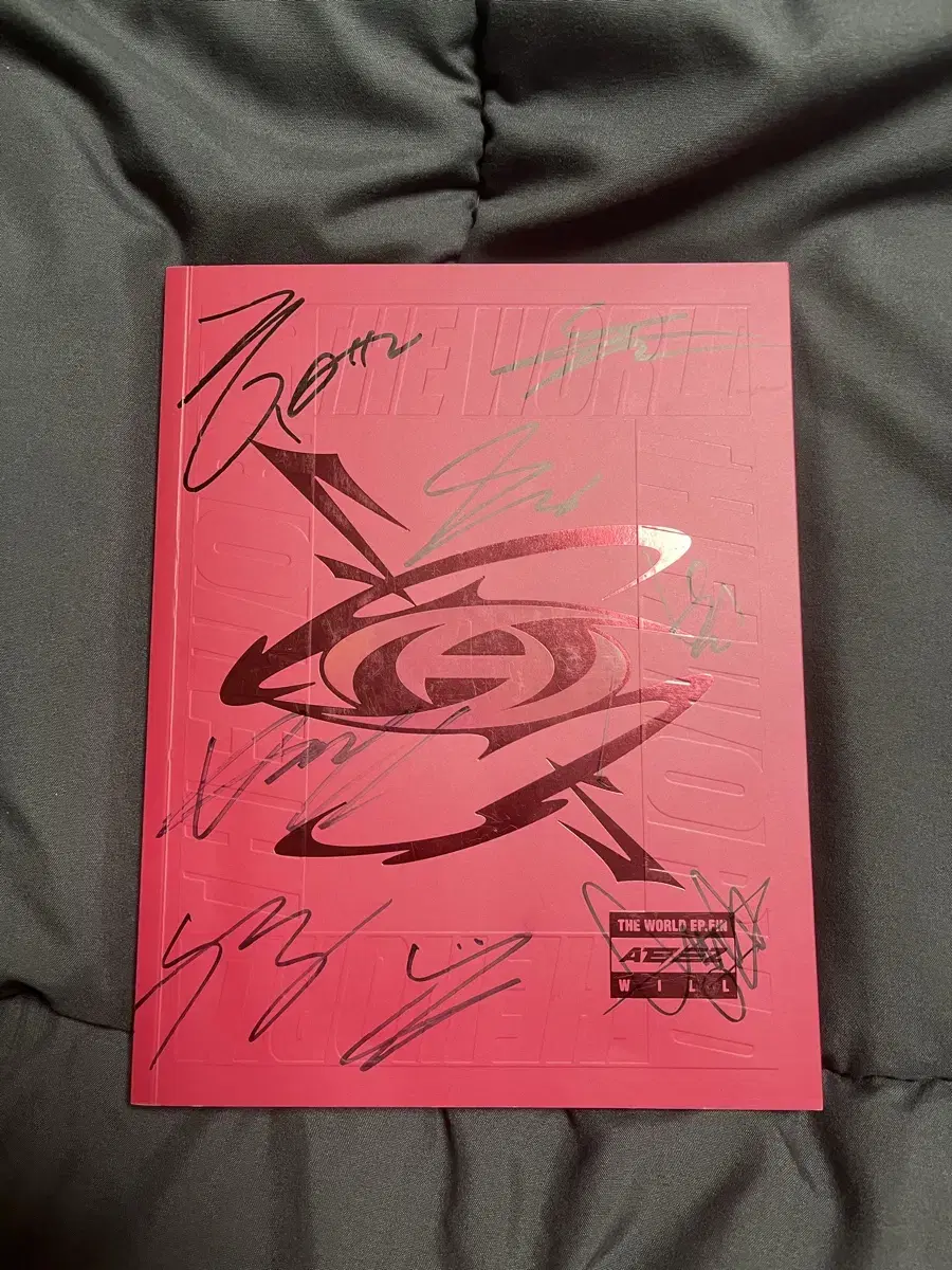Ateez Autographed Album