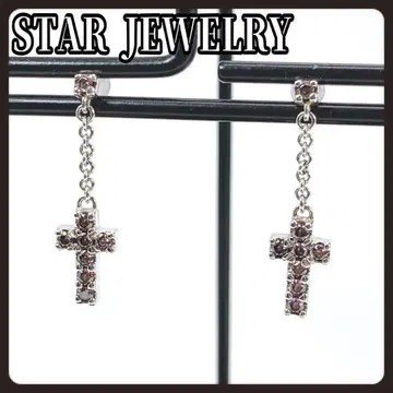 STAR JEWELRY 스타 주얼리 귀걸이 십자가 크로스