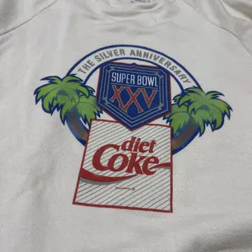 80s 90s USA제 슈퍼볼 코카콜라 맨투맨 XL