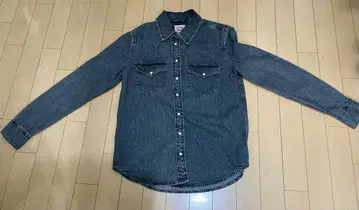 컨디션 최상! Levi Strauss & Co. 다크 데님 긴팔 셔츠 S