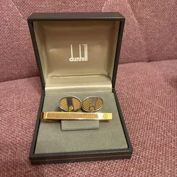 던힐 dunhill 넥타이핀 커프스 단추 세트