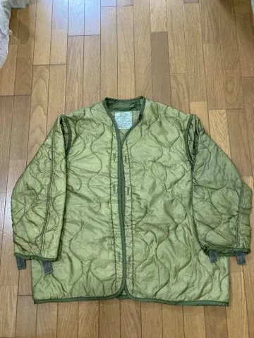 US ARMY 실물 M65 필드 자켓용 퀼팅 라이너