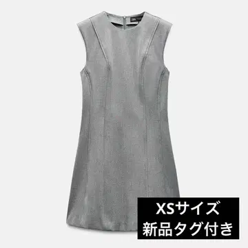 자라 슬리브리스 미니 원피스