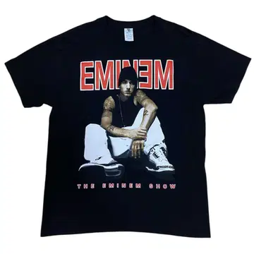 EMINEM 에미넴 THE EMINEM SHOW 티셔츠 L 블랙