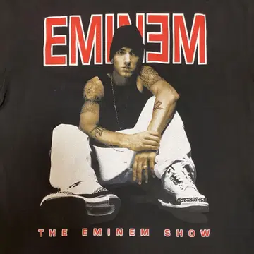 EMINEM 에미넴 THE EMINEM SHOW 티셔츠 L 블랙