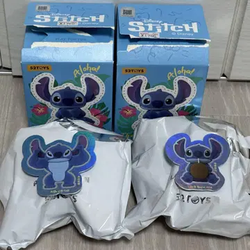 52toys 디즈니 스티치 피규어 2개 세트