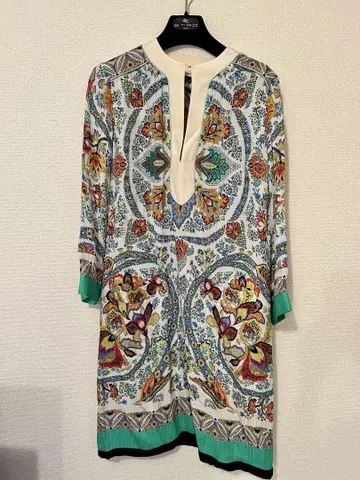 ETRO 꽃무늬 튜닉 38 사이즈