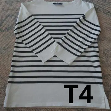 고품질 나발 블랙 7부 소매 T4 세인트 제임스
