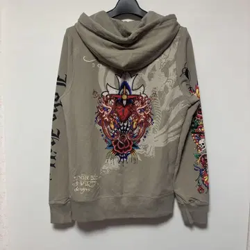Ed Hardy 그래픽 후드티 큐빅 M 사이즈