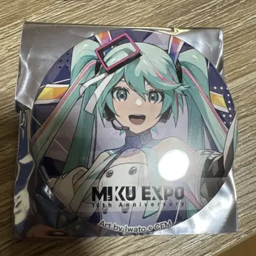 MIKU EXPO 10th Anniversary 캔뱃지 마지미라
