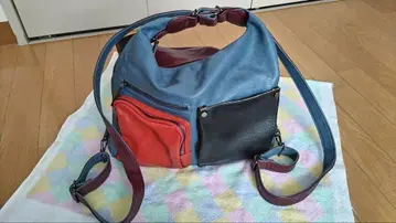 가죽 호보 백 멀티 컬러
