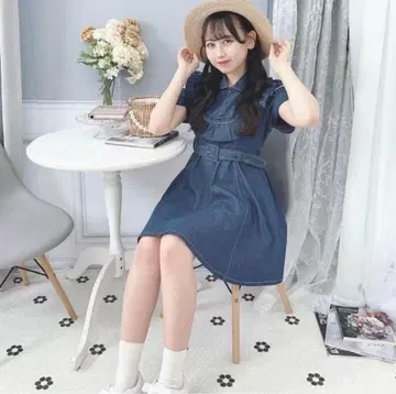 데님 원피스 evelyn