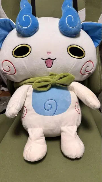 요괴워치 시계 부품 봉제 인형 PC 쿠션 빅 사이즈