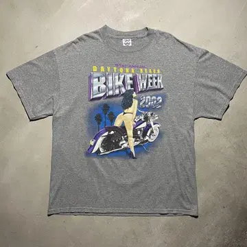 02s BIKE WEEK Daytona beach 티셔츠 빈티지