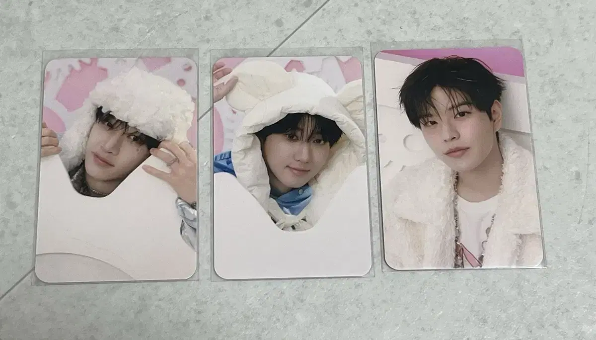 스키즈 팬미팅 박테 포카 박스테이프 특전