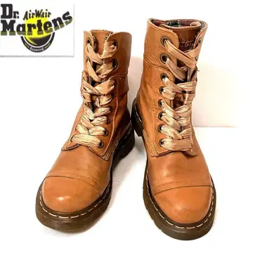 Dr.Martens 닥터마틴 브라운 8홀 부츠 24.5cm