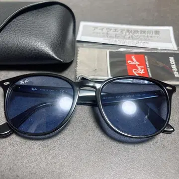 레이밴 rayban 블루 케이스 크로스 포함