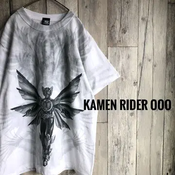 새상품급 가면라이더 오즈 타자돌 아트 티셔츠 OOO 프린트 M