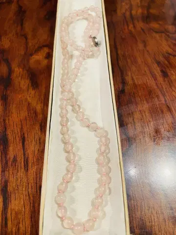 로즈쿼츠 목걸이