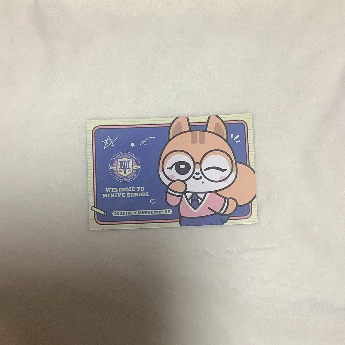 아이브 가을 달이 미니브팝업 주사위 엽서 메시지카드