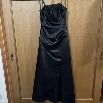 연주회 롱 드레스 블랙 made in USA