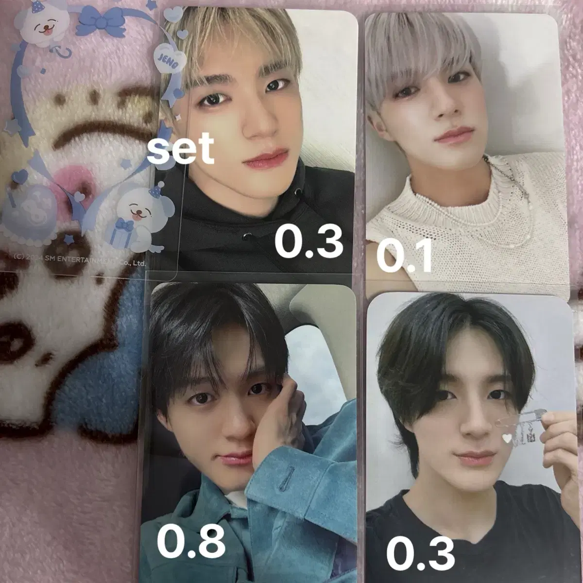 엔시티드림 nctdream 제노 포카 일괄 개별가능