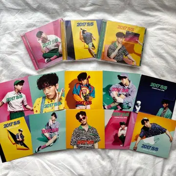 2PM 준호 2017 s/s 3형태 + 한정판 아나자 자켓 총 10종